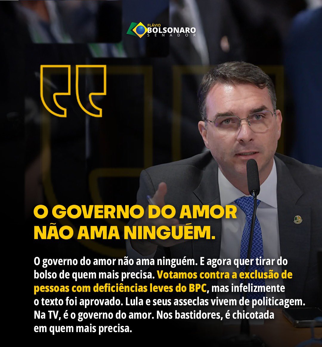 Flavio Bolsonaro (@flaviobolsonaro) on Twitter photo 
