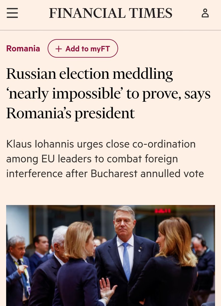 Romania: cancels the election Results because of alleged Russian interference.

Also Romania: