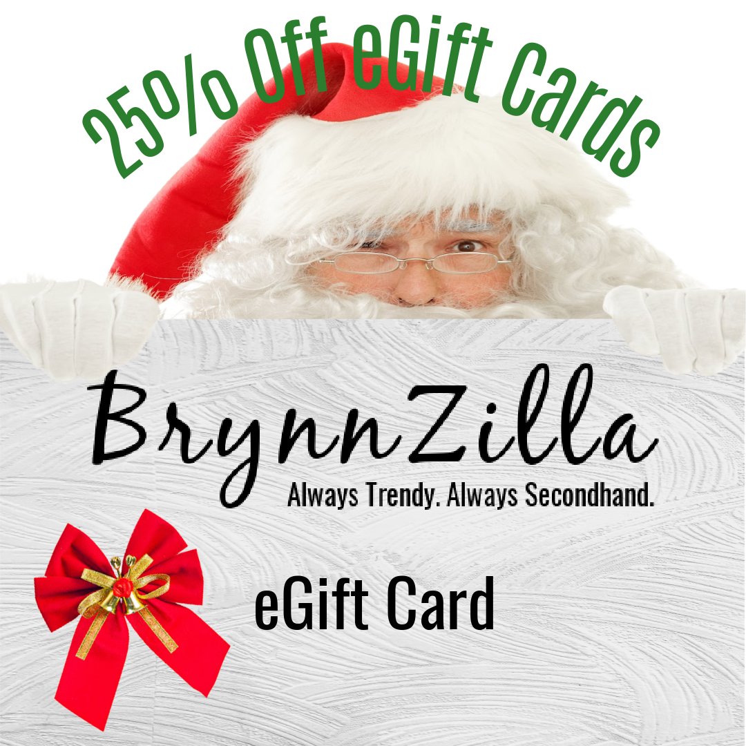 BrynnZilla's tweet photo. 🎁 25% Off All eGift Cards 🎁 - https://t.co/44MA5xLz5E

#christmas #christmasgifts #gifts #egiftcards #shop #thriftstore #onlinethriftstore #secondhand #secondhandfirst https://t.co/ZyVKdbVvbe