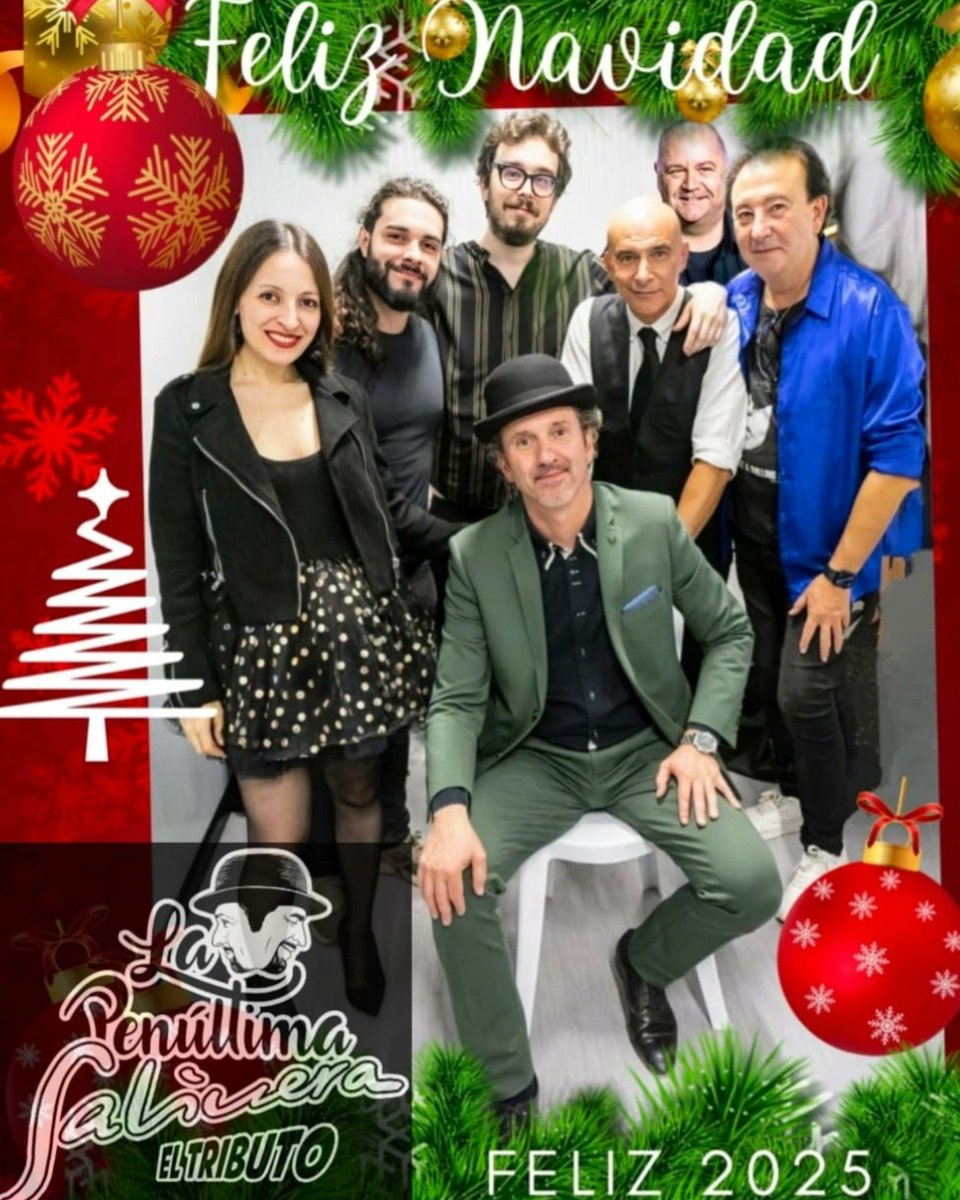 Queremos desearos a tod@s que paséis una muy Feliz Navidad y un próspero 2025!!!
#lapenúltimasabineraeltributo #sabina #tributoasabina #joaquínsabina