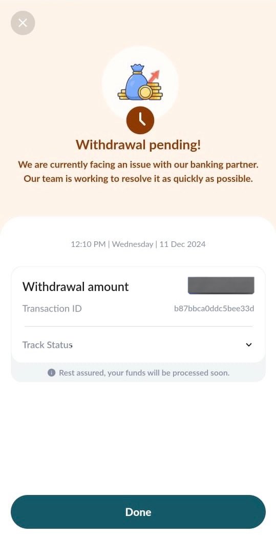 dilipspalsaniya's tweet photo. @bharatpeindia is bunch of frauds. Raised withdrawal request from 12% upon maturity but funds still not transferred to bank account. Sent mail too but you only get bit automated reply. Pathetic and non existent customer support. Don't invest in their fraud products. avoid them. https://t.co/z3ezvzPIR2