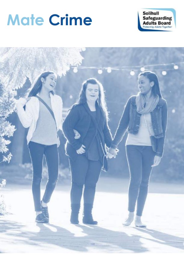 🚨NEW GUIDANCE - MATE CRIME🚨

Mate crime happens when someone ‘makes friends’ with a person and goes on to abuse or exploit that relationship

Click below to read
➡️safeguardingsolihull.org.uk/ssab/wp-conten…