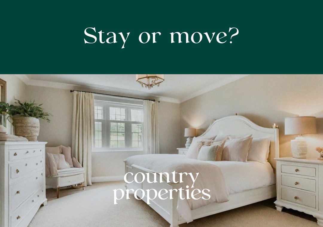 Many homeowners are currently facing this question.

Whether you're uncertain about the market or unsure of your home's value, making the right choice is essential.

Get in touch with us today to discover your property's worth: country-properties.co.uk/contact/branch…
