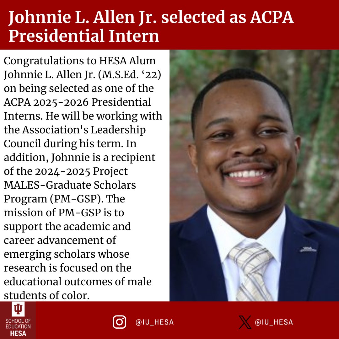 IU HESA Program (@iu_hesa) on Twitter photo 