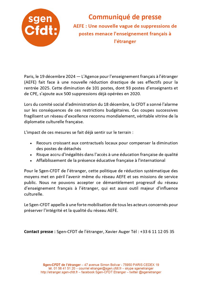 Sgen-CFDT Etranger tweet media