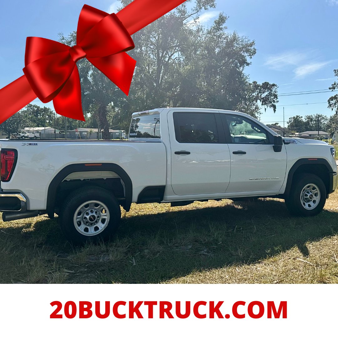 KelleyAutoGroup's tweet photo. In need of last-minute stocking stuffers?🎁 Gift the chance to win a new 2024 GMC Sierra! Tickets are only $20 &amp; support local youth🙌

The 20 Buck Truck will be completely customized soon! We can't wait to share the final result😍

🎟Get your tickets: https://t.co/9yBp2GZ3YF https://t.co/a97twSwuHg