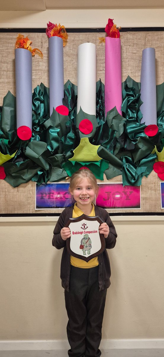 Well done to our core value shield winners, a lovely way to end the term.