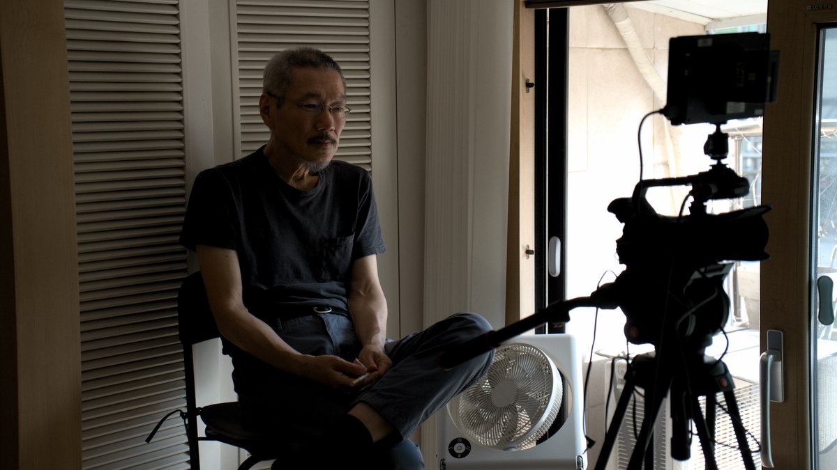 CinemaGuild's tweet photo. A TRAVELER'S NEEDS #2 most mentioned on @FilmmakerMag's 2024 list, as selected by other filmmakers.   

Hong: the filmmaker's filmmaker. https://t.co/3M2F7LcKZX
