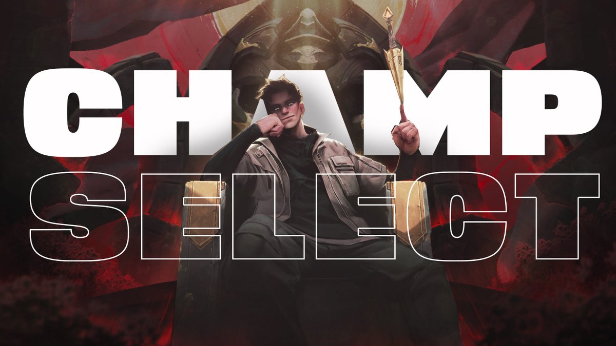 Je suis musicien et passionné de jeux vidéo (RIOOOOT). Je vous propose un projet qui réunit ces deux univers.🎵 Voici “CHAMP SELECT”, la première chanson de Million EXP ! 📀youtu.be/-tY3BxIEh7s?si…