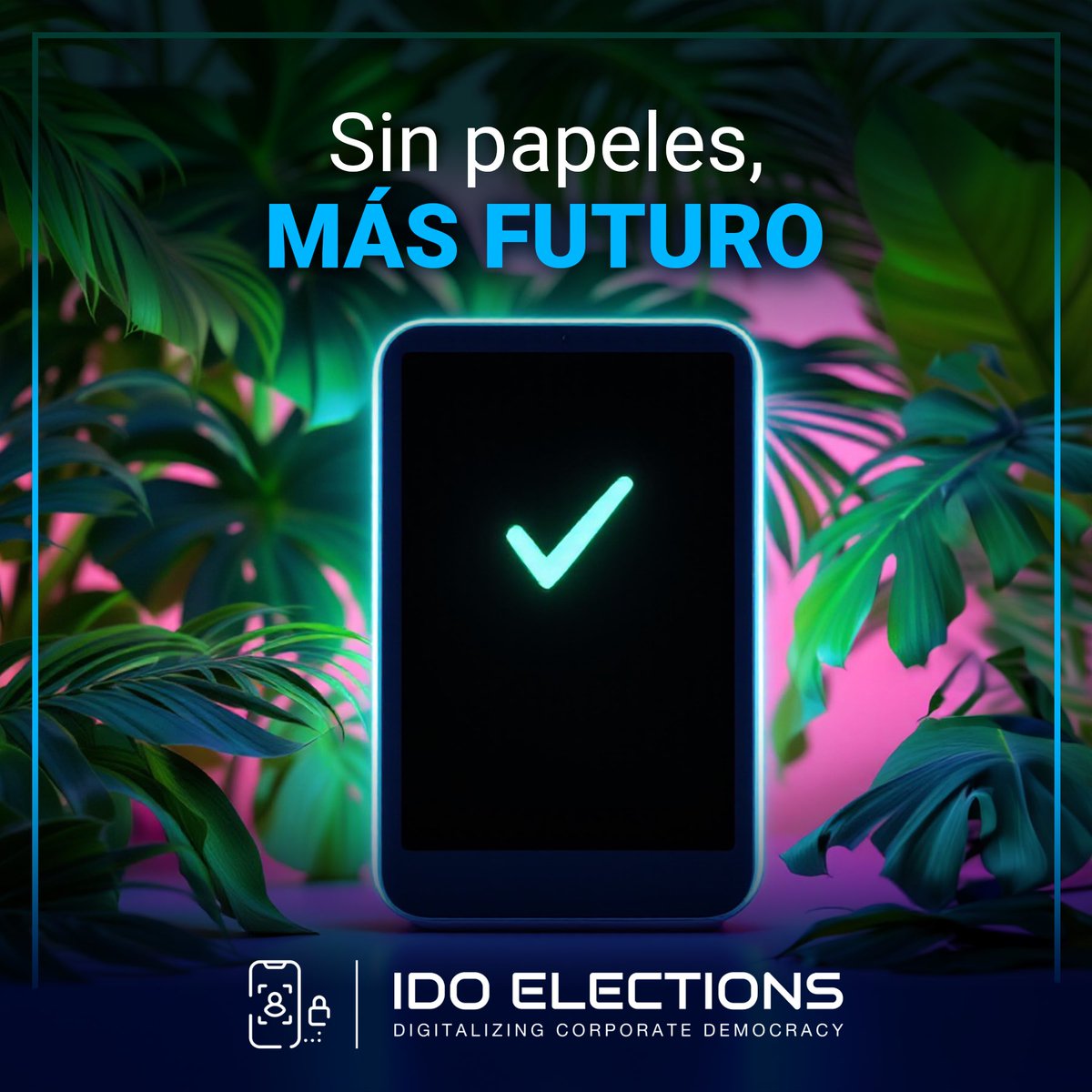 Con iDoElections, no solo modernizamos el proceso electoral, sino que también cuidamos el planeta.
⁃Sin papel, sin desperdicios
⁃Reducción de logística y transporte
⁃Una solución amigable con el medio ambiente
El futuro de las elecciones es digital y sostenible.