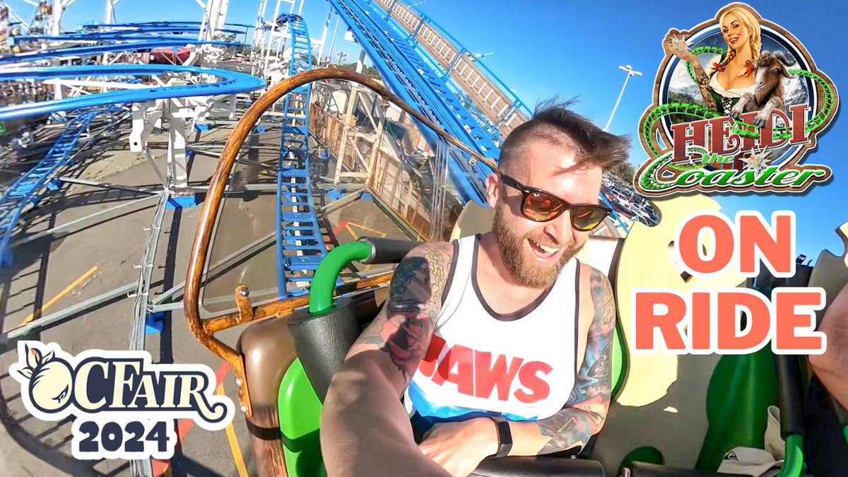 ExpThemeParks's tweet photo. 🚨NEW VIDEO UP ON YOUTUBE! Come check out my on ride reactions on this awesome spinning coaster at the OC Fair! https://t.co/pacmOeJNFI
#ocfair #heidicoaster #spinningcoaster #orangecounty #rcsfun #california #themepark #rollercoaster #amusementpark #coasterenthusiast https://t.co/x3qlV54Zas