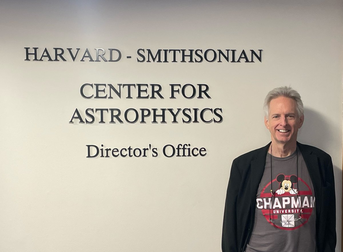 ChapmanCES's tweet image. Congratulations to Dr. Brian Alters for his presentation at the Center for Astrophysics (CfA) CfA-Wide SED Special Seminar hosted by Harvard &amp;amp; Smithsonian! ⭐

#AttallahCollege #ChapmanU