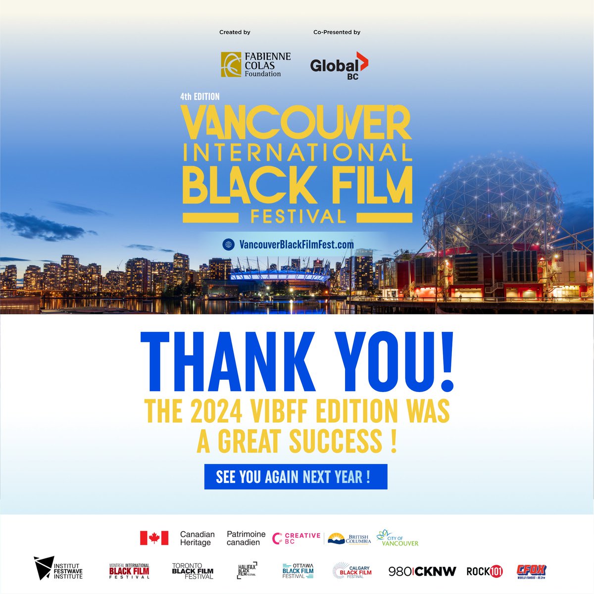 ✨ VIBFF comes to a close, we are overwhelmed with gratitude. Thank you to all the filmmakers, artists, volunteers, sponsors, and most importantly, our audience, for making this event an unforgettable celebration of creativity and connection. 🌟🎥
#VIBFF24 #SeeYouNextYear