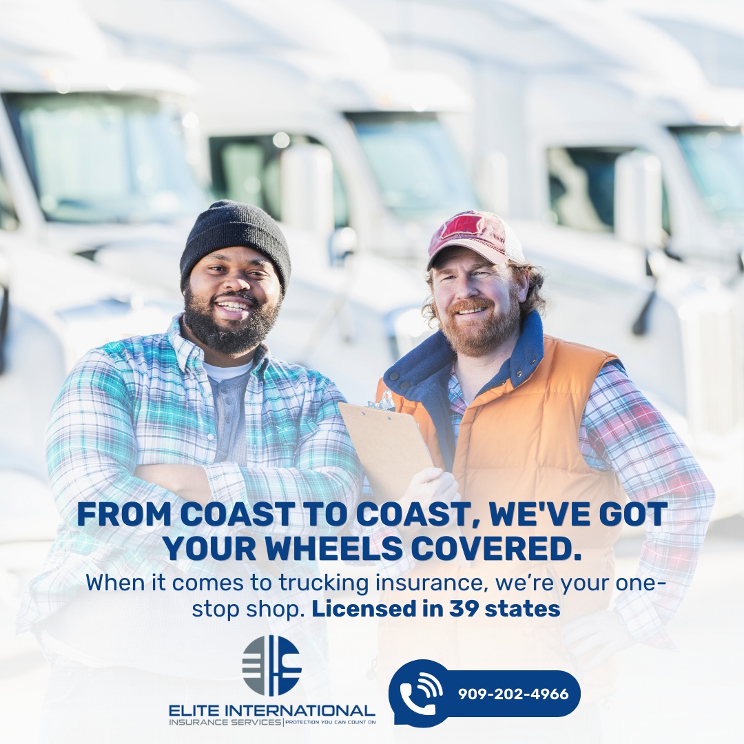 EliteInternat13's tweet image. Whether you're hauling through city streets or cruising the open highways, we've got the insurance that keeps you rolling—no matter where the road takes you. 🚚💨

📞 909-202-4966
🌐 eliteintins.com
📧 Info@eliteintins.com

#EliteInsuranceServices #TruckInsurancePros