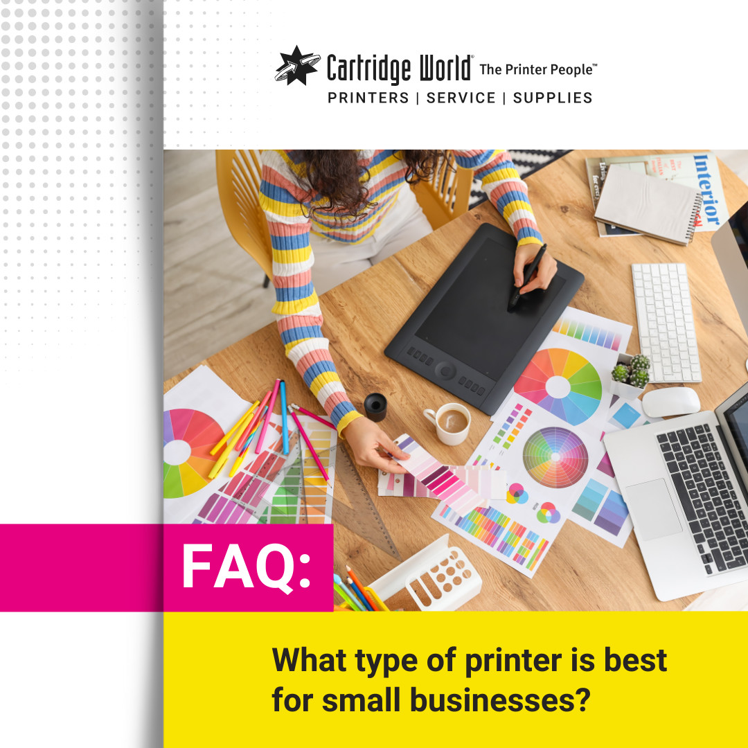 cartridgeworldw's tweet image. Small businesses with limited printing needs often benefit from inkjet printers, particularly for color documents. For higher-volume printing, laser printers may offer better efficiency and cost-effectiveness.

#ThePrinterPeople #Nocostprinterprogram #PrintSolutions #Plantation