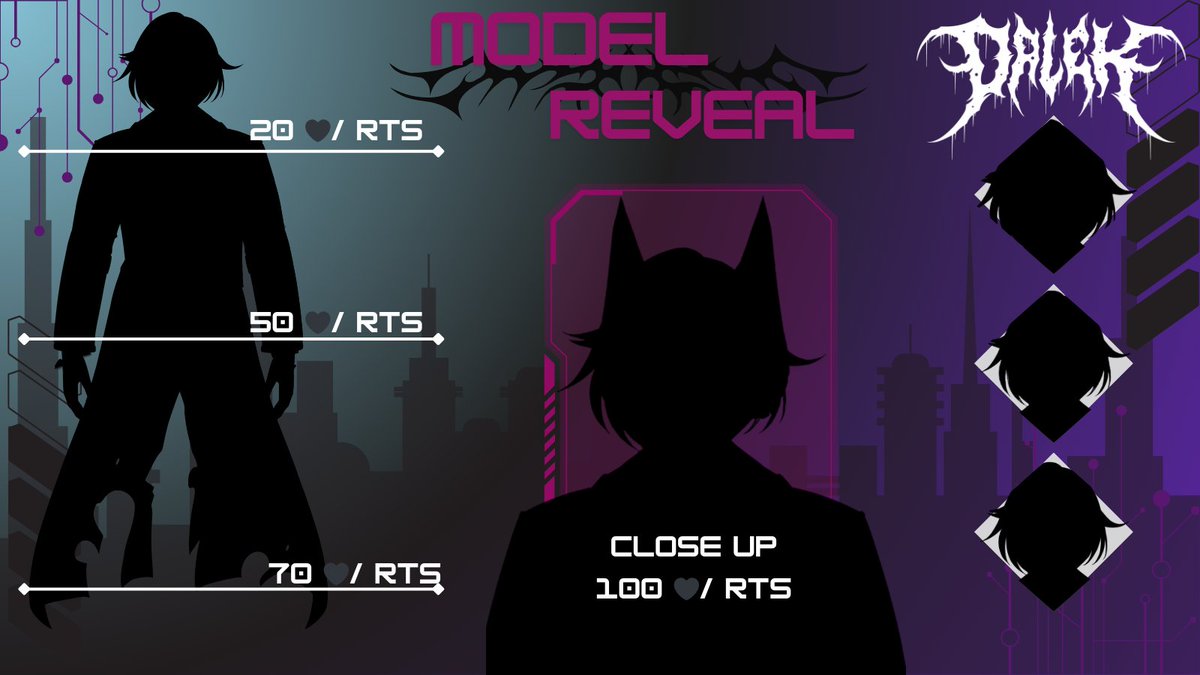 DalekMusical's tweet image. 🖤🎸 Model Reveal 🎸🖤

Hi everyone, I'm Dalek Musical. Im an Egyptian Idol Vtuber - Help me Reveal my model!

I hope you love the new design just as much as I do! I'm happy I can finally show you all what I have planned!

🖤#Live2D | #ENVtuber 🖤