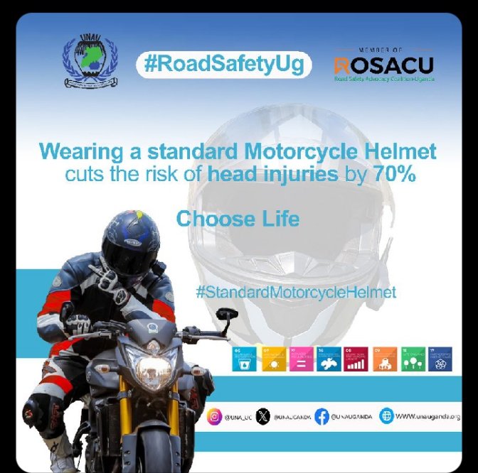 kemiG256's tweet image. Protect Your Head, Save Your Life: Helmets On, Safety First!
#RoadSafetyUg
#WearYourHelmet
@ROSACUg @grspartnership
@IncubatorGHAI
@BagumaRT
@GeorgineObwana
@KalemaxA @MoWT
@m-nkalubo