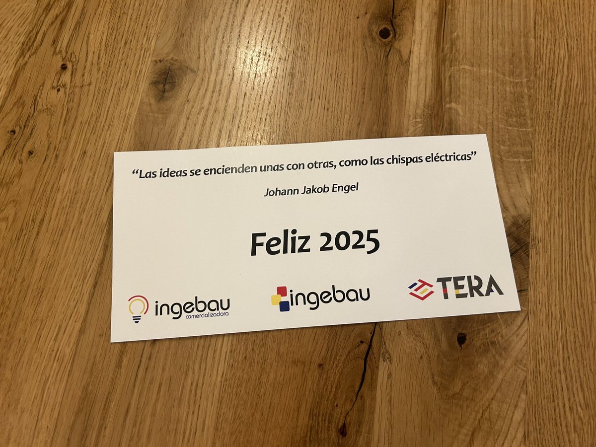 Han llegado las Navidades a casa por parte de <a href="/ingebau/">ingebau</a> 

Mil gracias, queridos