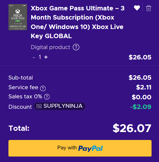 spieltimes's tweet photo. Attn Xbox Gamers! 📢 Get 3 Months of Game Pass Ultimate for just $26.07 (reg $60!)

Use discount code: SUPPLYNINJA
https://t.co/agJc06dQ5z #ad

✅ VERIFIED LEGIT!
✅ Get your PS Store Code Instantly! https://t.co/8Nu1o1jMZH