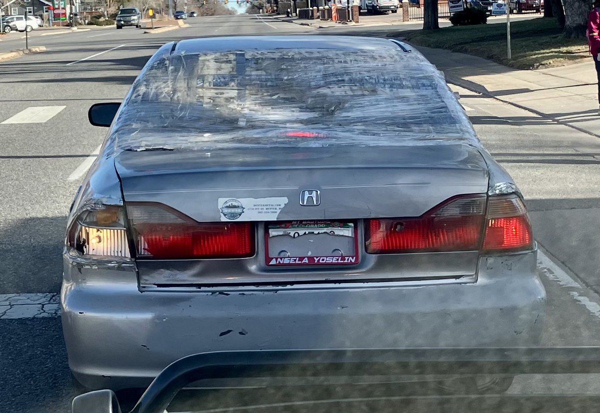 No plates? No windshield? No problem. 🤣<a href="/KDVR/">FOX31 Denver KDVR</a> <a href="/channel2kwgn/">Channel 2 KWGN</a> <a href="/chrisparente/">Chris Parente 🇺🇸</a> <a href="/KirkYuhnke/">Rhymes with funky</a> <a href="/KenClarkTV/">Ken Clark</a> <a href="/CodyCam/">cody white</a> <a href="/WendyBrockTV/">Wendy Brockman</a> <a href="/StateofColorado/">State of Colorado</a> <a href="/greg_nieto/">Gregory Nieto</a>