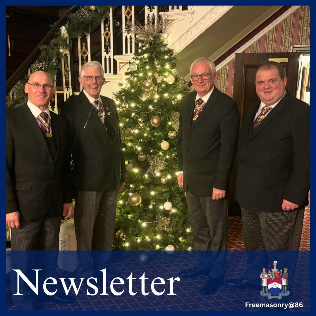 This week’s Freemasonry@86 News update! 📰 Stay up to date with the latest happenings in the Freemasonry community and gain insights into the Companion Orders’ activities. 🌟 Read the full newsletter by clicking here - drive.google.com/file/d/18pIGAi…