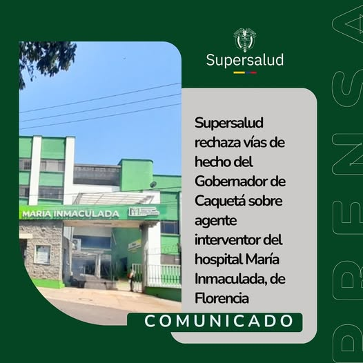 CorruptHunterCo's tweet photo. Dice @Supersalud "que la medida cautelar no está en firme y la intervención continúa" refiriéndose al pronunciamiento del @TACundinamarca.

Entonces ¿@LuchoPorCaqueta embriagado de poder y mal asesorado se salió de control? 🤔💬💭

#HospitalMaríaInmaculada #Caquetá #SaludPública https://t.co/1WzD6QC4XK