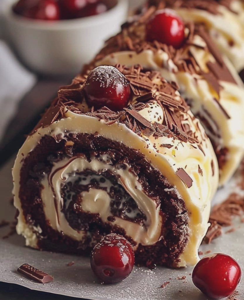 FoodPleaser's tweet photo. Cherry Chocolate Cake 🍫 https://t.co/1TeC2X4K7I