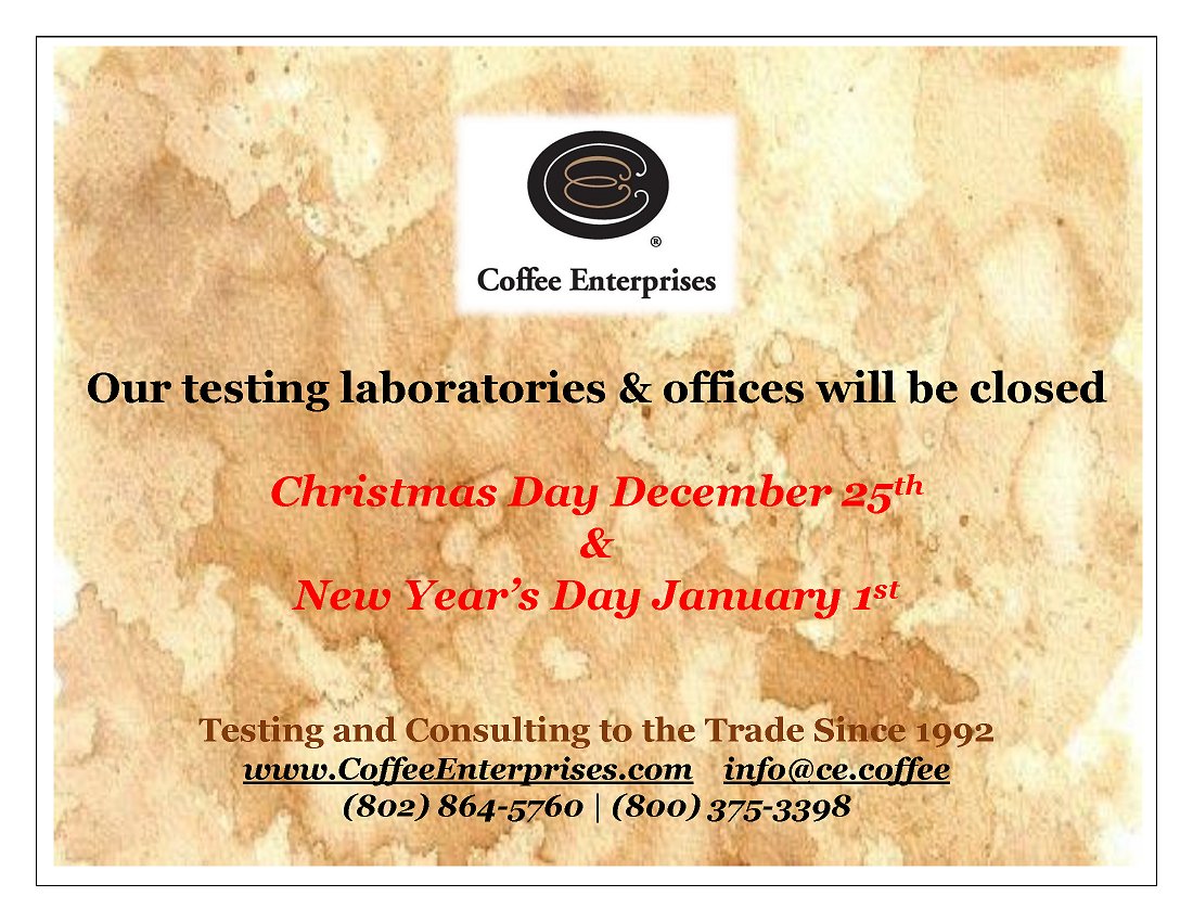 #HappyHolidays #DrinkCoffeeEarlyAndOften #WeTestCoffee