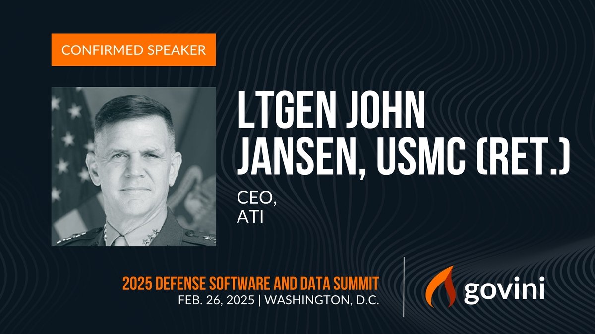Govini (@govinidefense) on Twitter photo ICYMI: key defense leaders are confirmed for Govini's Defense Software & Data Summit!
• <a href="/USArmy/">U.S. Army</a> Chief GEN Randy A. George
• <a href="/DLAMIL/">Defense Logistics</a> LTG Mark T. Simerly
• <a href="/PalantirTech/">Palantir</a>'s <a href="/RepGallagher/">Mike Gallagher</a>
• <a href="/ATI_ORG/">ATI</a> CEO John Jansen
• ...and more.
Request an invite: govini.com/2025-defense-s… ICYMI: key defense leaders are confirmed for Govini's Defense Software & Data Summit!
• <a href="/USArmy/">U.S. Army</a> Chief GEN Randy A. George
• <a href="/DLAMIL/">Defense Logistics</a> LTG Mark T. Simerly
• <a href="/PalantirTech/">Palantir</a>'s <a href="/RepGallagher/">Mike Gallagher</a>
• <a href="/ATI_ORG/">ATI</a> CEO John Jansen
• ...and more.
Request an invite: govini.com/2025-defense-s…