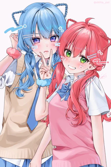 不知火フレア様 初めまして、紫藤唯と申します…! 機会がございましたら是非よろしくお願いいたします…