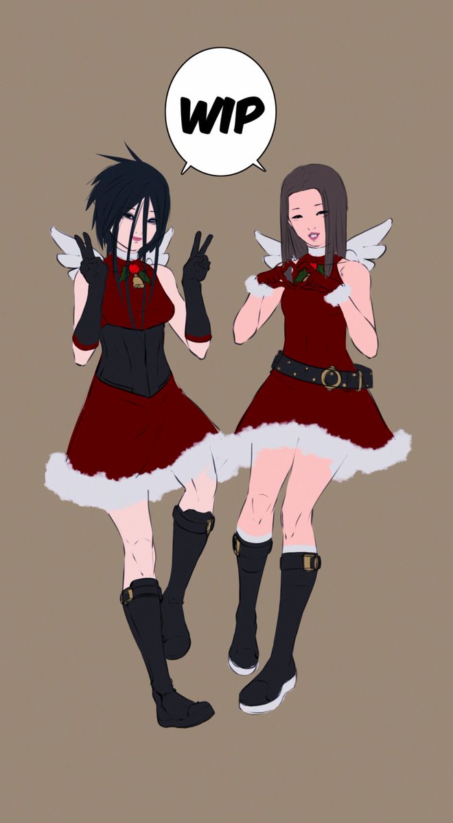 amaurywks1's tweet photo. WIP - Ono and Chise
And let's go to the Christmas illustration with the girls from Ghost Memory. ^^
#wip #illustration #ghostmemory #christimas #xmas #girls #christimas_girls #amaurywks https://t.co/WRkzoYm0u1