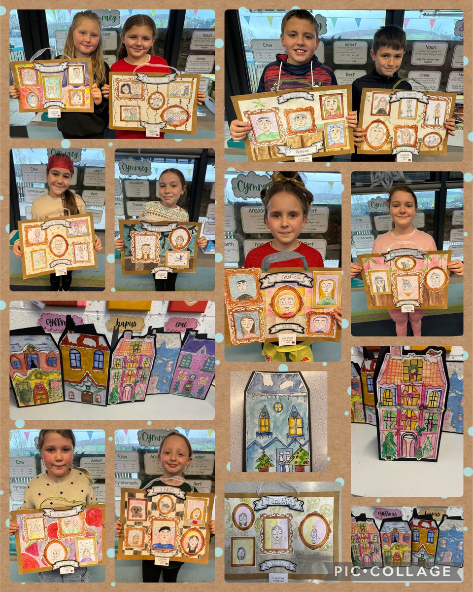 CLl: Rydym wedi gweithio’n galed ar ein cardiau a chalendrau🎨 We’ve worked hard on our cards and calendars🖌️🎄 <a href="/EAS_ExpressArts/">EAS_ExpressiveArts</a>