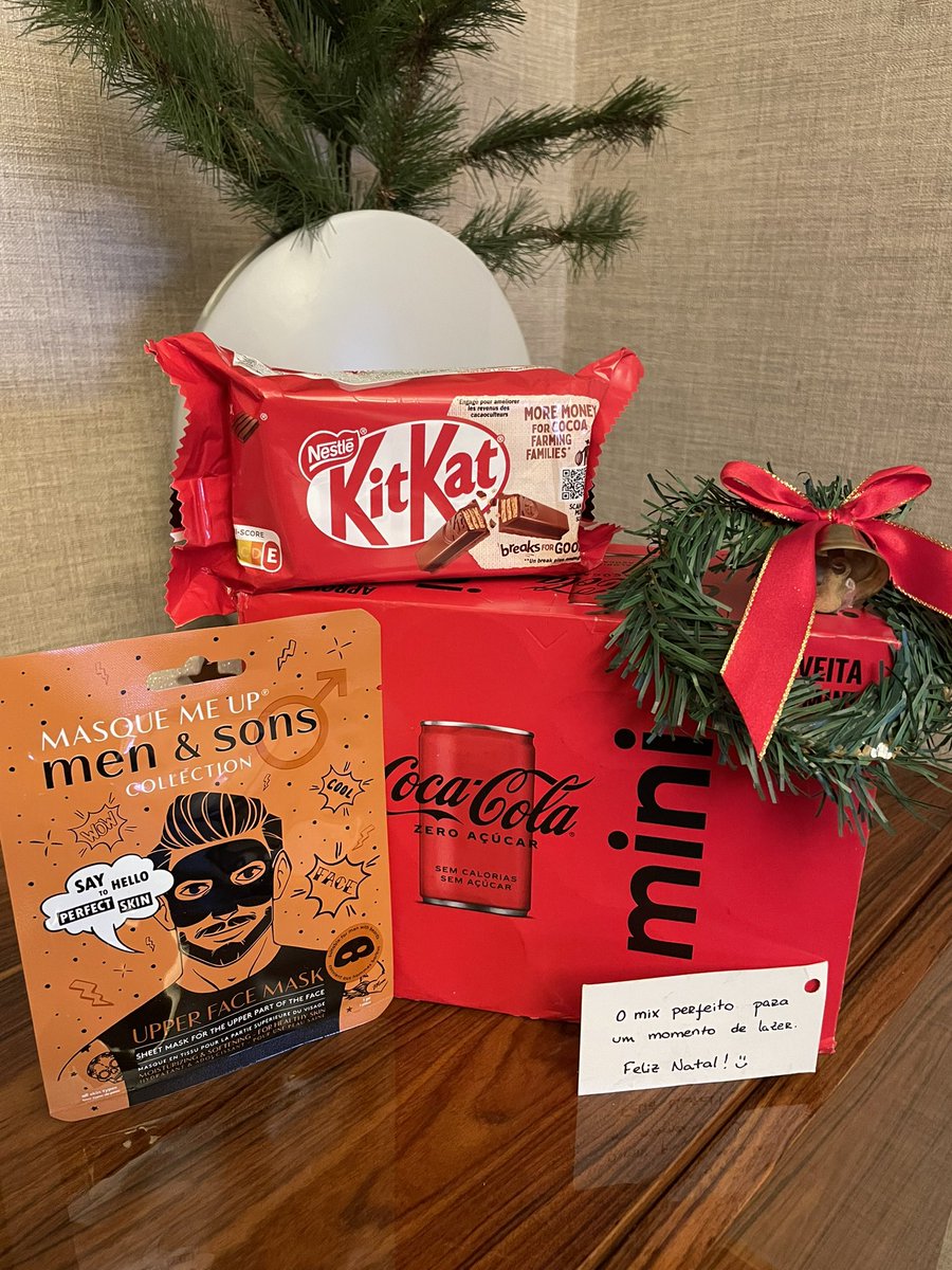 Perfect gift from secret Santa! 🤶🏼🎄👍