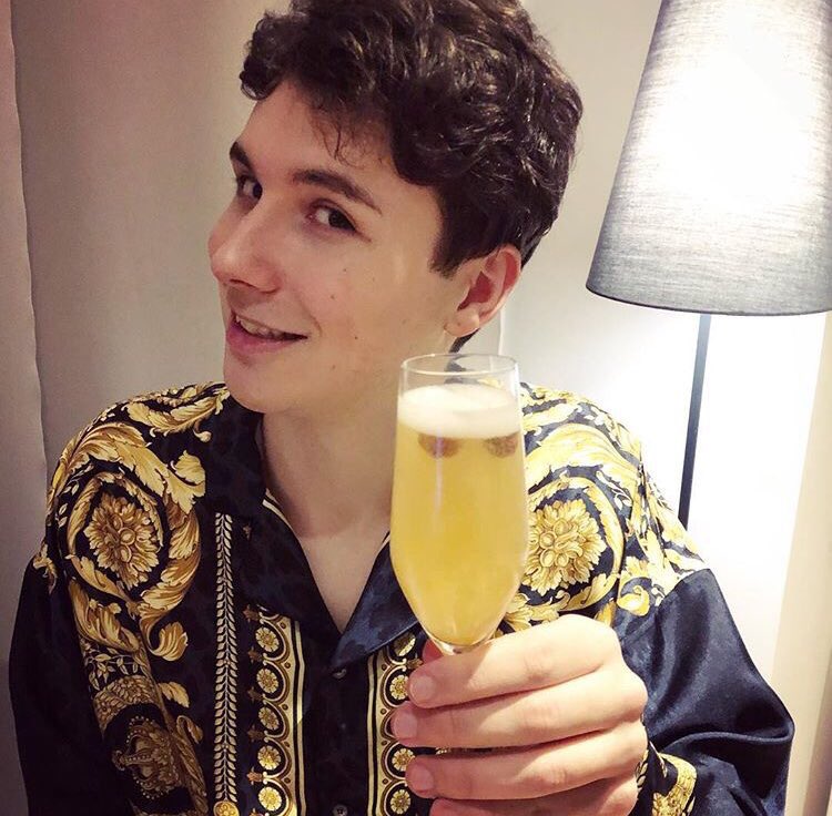 he looks like hes about to click click bang bang we just sing it like click click bang bang