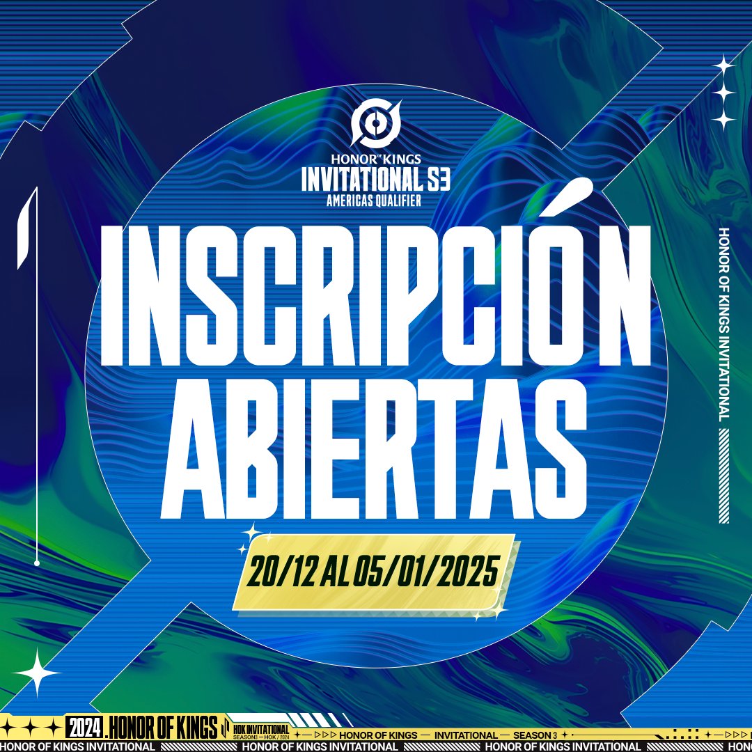 ¡Las inscripciones están abiertas! 🚀
Ha llegado el momento de entrar a la arena y demostrar tu potencial. ⚔️

¡No pierdas tiempo! Asegura tu lugar desde hoy y forma parte de esta gran competencia.

¡Inscríbete ahora!
forms.gle/8fNSum2CPmW7dp…🔗
#HOKEsports #HOKS3