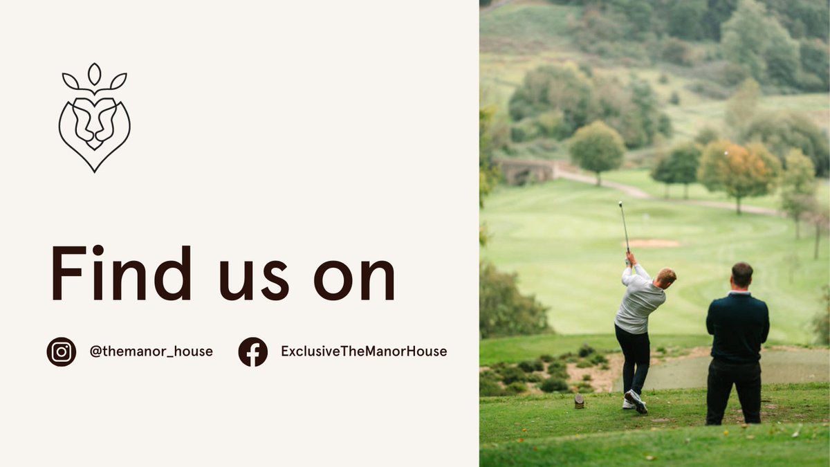 It's time to say so long, farewell...

...Head to The Manor House Instagram and Facebook accounts to stay on par with all the latest from our golf club!