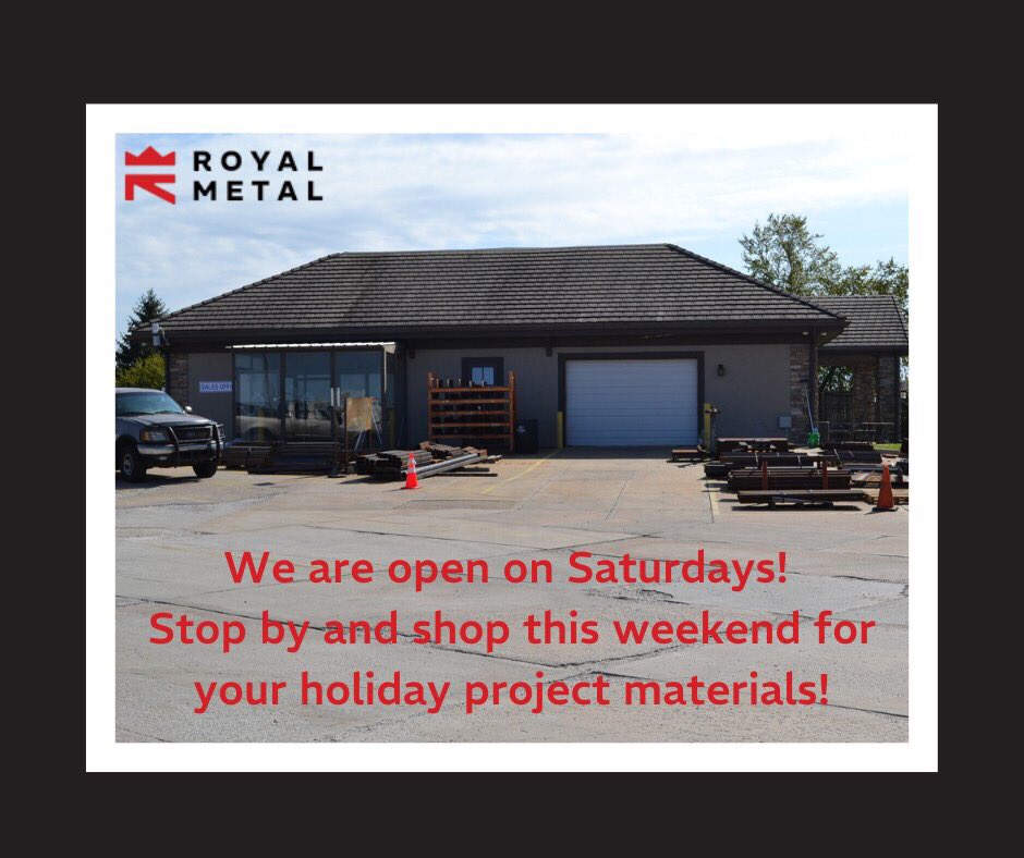 RoyalMetalInd's tweet image. As the holiday season approaches, now is the perfect time to stock up on steel for your end-of-year projects. From crafting unique gifts to completing home improvement tasks before hosting family and friends, we’ve got what you need! 

#steel #iron #metalprojects #holidayprojects