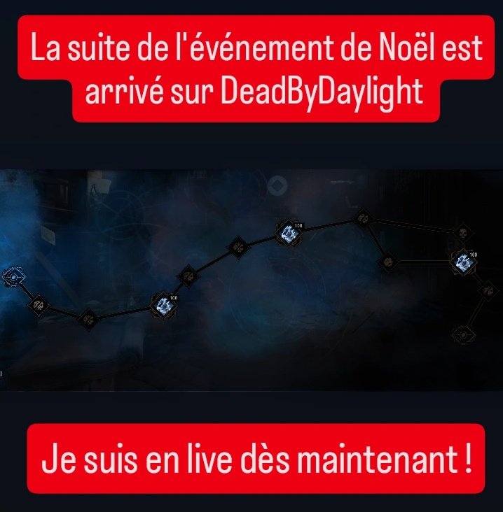 Maintenant en live sur twitch sur <a href="/DeadbyDaylight/">Dead by Daylight</a> !

Twitch.tv/collins