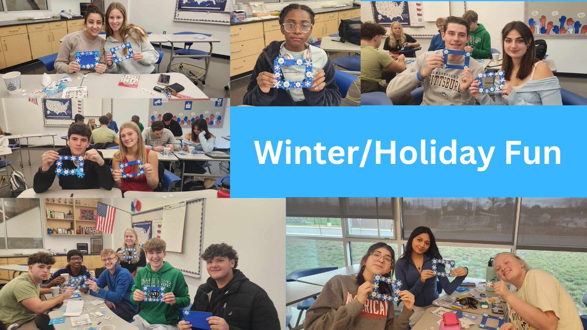 We had a great time having cookies, cocoa, and making winter crafts!