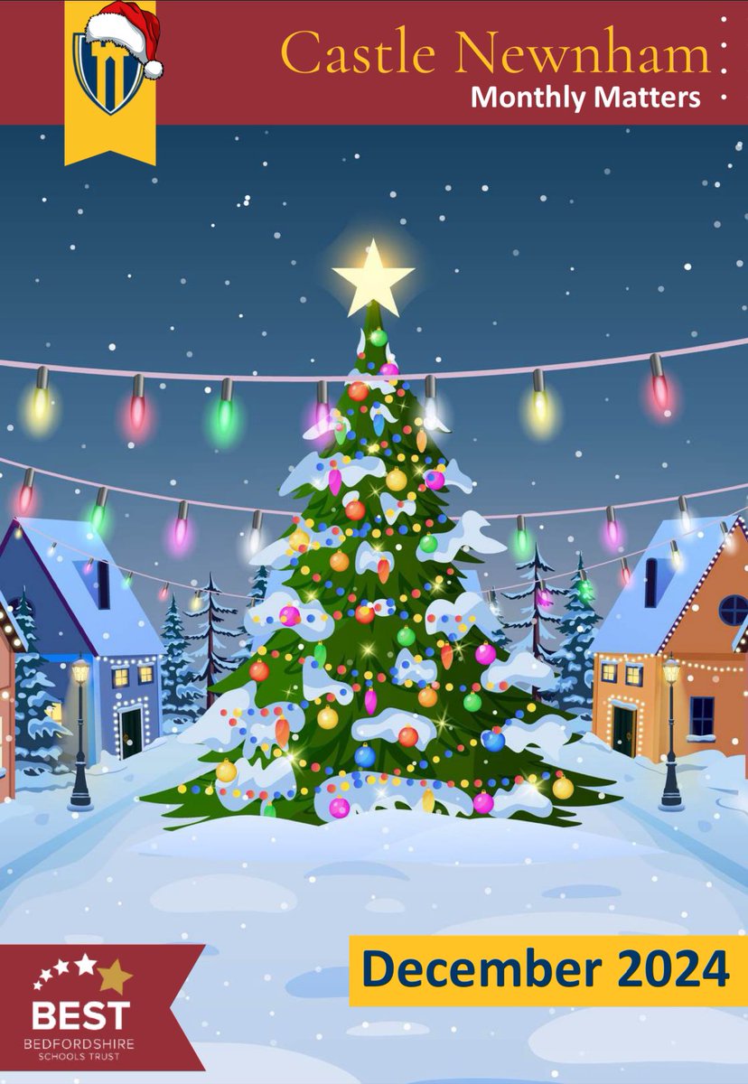 Wishing everyone a very restful festive holiday. Pupils return to school on Tuesday 7th January 2025. 
Please see our December Monthly Matters on the school website and ParentMail 🎄