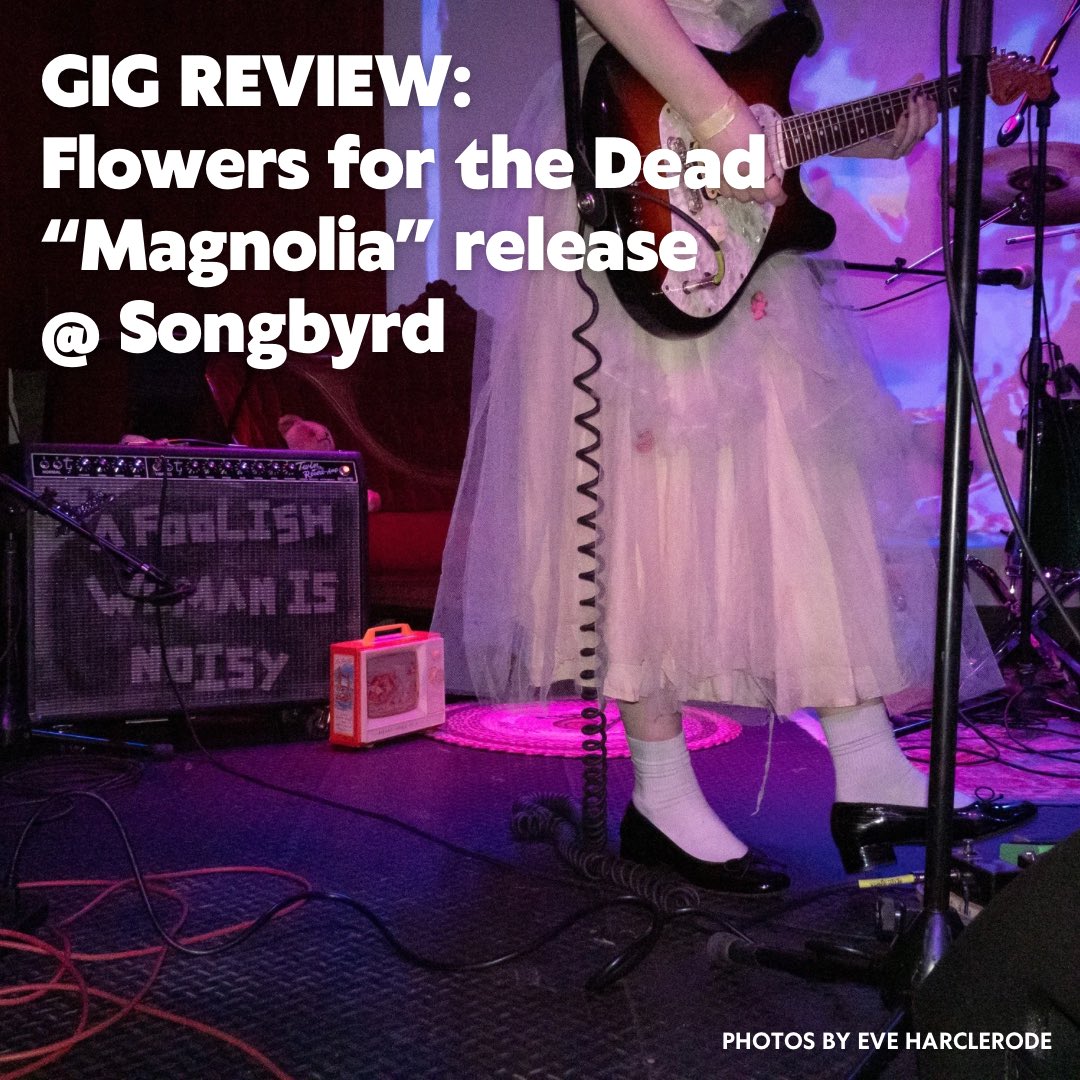 wrgwblog's tweet photo. FRESH ON THE BLOG: At their nearly sold out album release show FFTD played Magnolia in full, an experience enhanced by their culty aura and well rehearsed showmanship. Read the full review: https://t.co/857LHiYVH0 https://t.co/eQRrKRJQVs