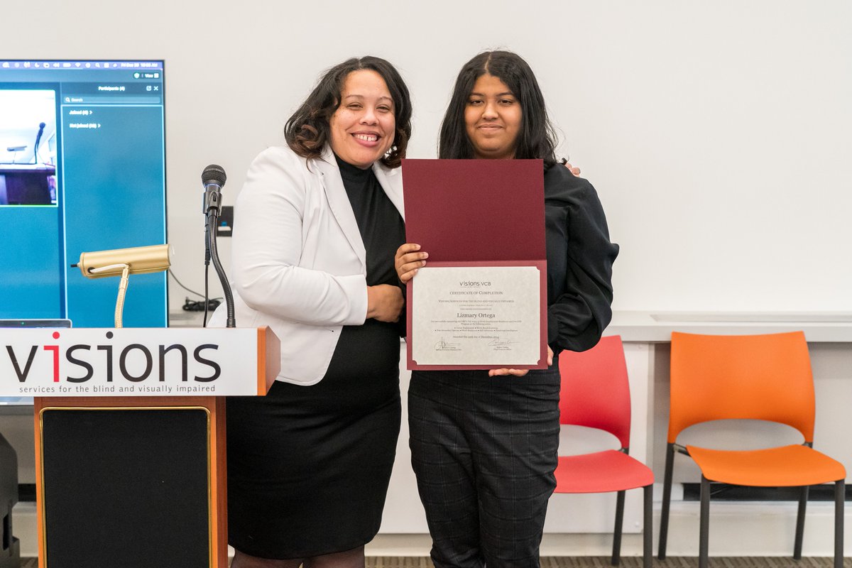 visionsvcb's tweet image. We're excited to celebrate our newest 15-Week Employment Readiness Program graduates at the Nancy D. Miller Vocational Rehabilitation Center.  #SeeWhatIsPossible #EmploymentReadiness #GreatWork #DisabilityPride