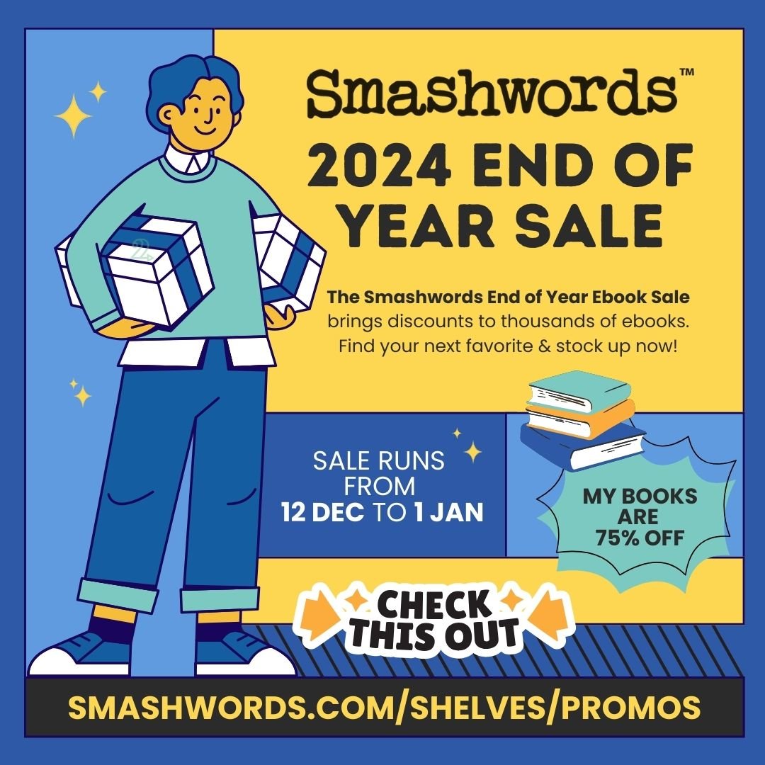 TheSentinelMan's tweet photo. Now is your best chance to find my entire ebook collection for a promotional price at Smashwords as part of their 2024 End of Year Sale! Find my books and many more at https://t.co/4RfAIlwDY6

#SmashwordsEoYSale #smashwords https://t.co/rwSPRIKXXa