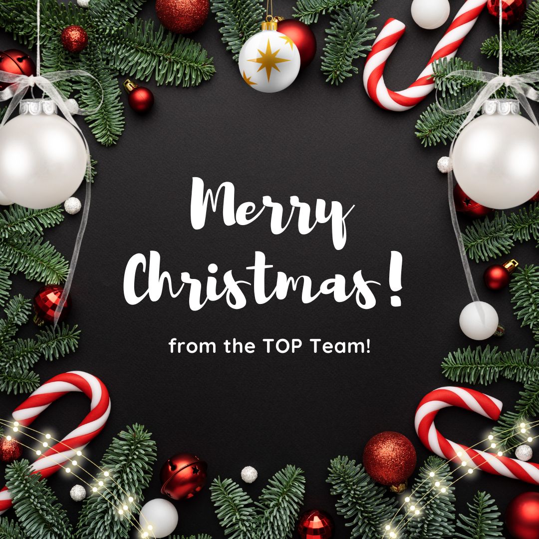 To those who celebrate, the TOP team wishes you all a Merry Christmas!
