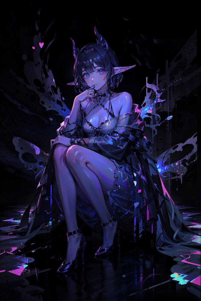 AI_AIDIA's tweet photo. UMBRA Dark Colors🖤
#AIイラスト | #AIイラスト好きさんと繋がりたい | #stablediffusion | #nyanMix https://t.co/bF1pS2VXJ2