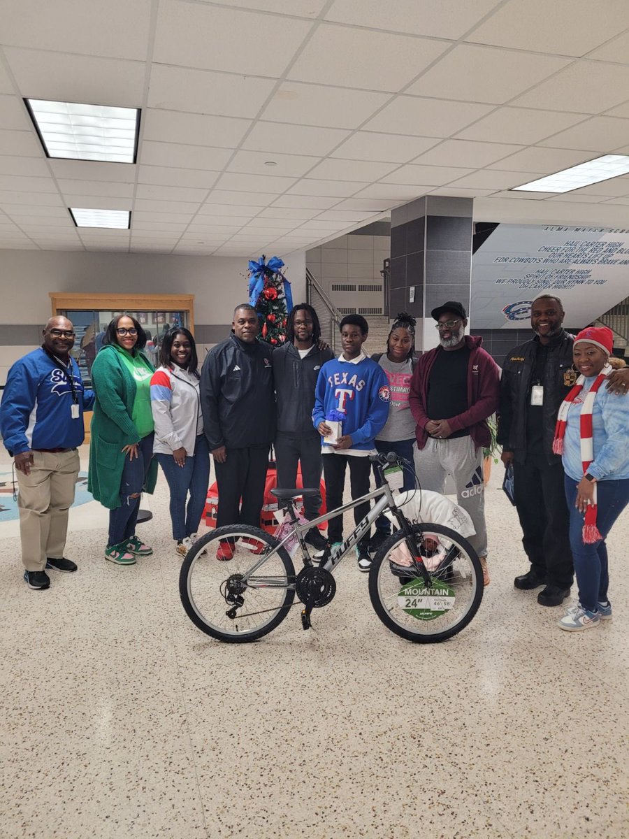 Dallas Carter High School (@dwcarterhs) on Twitter photo Noah Johnson, a student at David W. Carter High School, achieved perfect attendance. Thanks to Mr. Tyson, <a href="/Chapman32/">Derek Chapman</a>, and the Brothers of Phi Beta Sigma Fraternity Inc., he was awarded an Amazon gift card, two Main Event gift cards, and a brand new bike. Noah Johnson, a student at David W. Carter High School, achieved perfect attendance. Thanks to Mr. Tyson, <a href="/Chapman32/">Derek Chapman</a>, and the Brothers of Phi Beta Sigma Fraternity Inc., he was awarded an Amazon gift card, two Main Event gift cards, and a brand new bike.