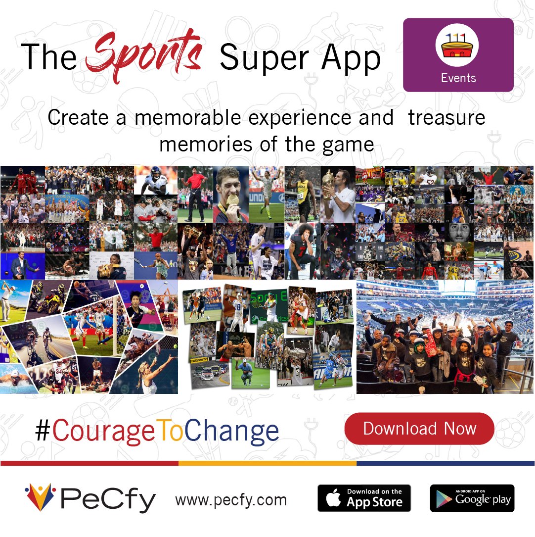 PeCfy_'s tweet photo. The Sport #SuperApp . Experience your favorite sport in a whole new way with #PeCfy . Follow us to learn more.
.
Download The App On:
Apple Store - https://t.co/VEIlezCpz3
Google Play - https://t.co/P34zsexIPm
.
#SportsTech #FanEngagement #SportsIndia #EverythingAroundMySport https://t.co/xXBLRjXlgk