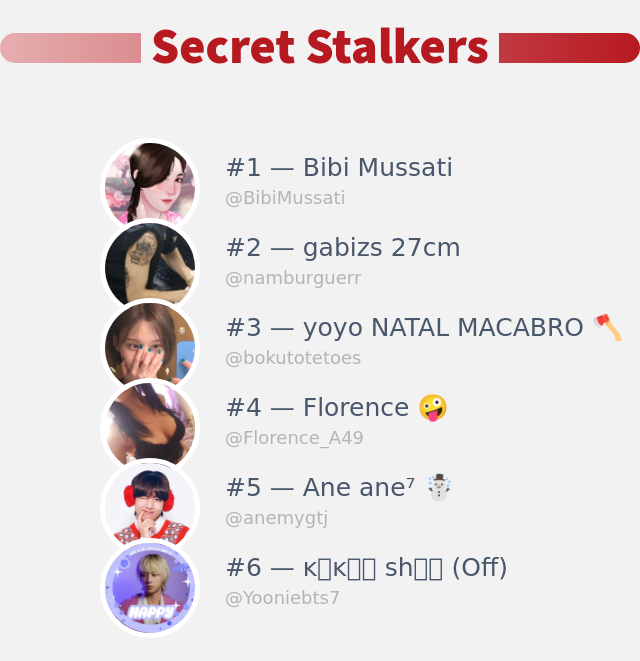 Acabo de descobrir quem visitou meu perfil no Twitter!

⠀➡️ infinityweet.me/secret-stalker…