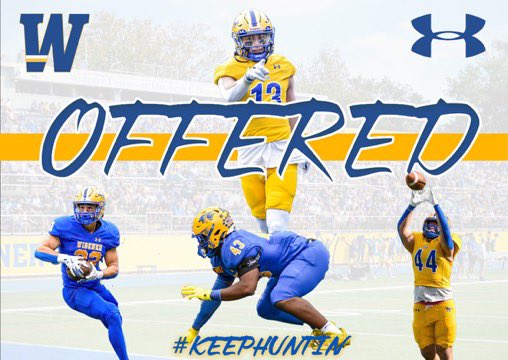 Blessed to receive a offer from Widener university <a href="/CoachJWaters_/">Jordan Waters</a> 💛💙