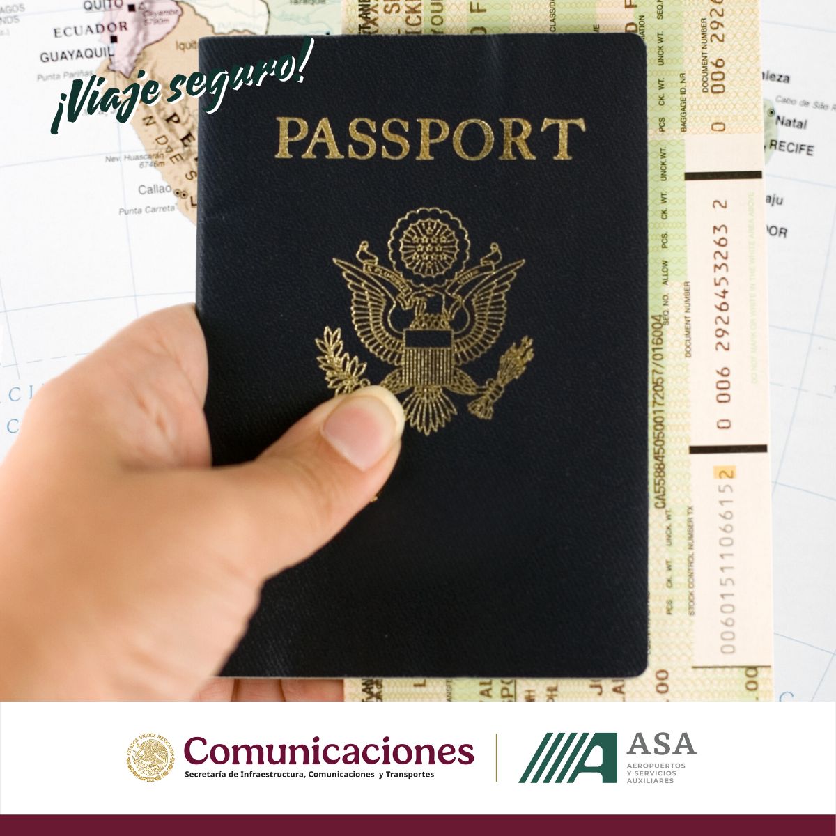 ASAMexico_mx's tweet photo. #ViajeSeguro Es muy importante que al hacer tu reserva de vuelo indiques tu nombre y apellidos completos, tal y como aparecen en tu Identificación oficial. Si no coinciden, la aerolínea puede negarte el embarque. #ASATips https://t.co/AhCRKo8r4i